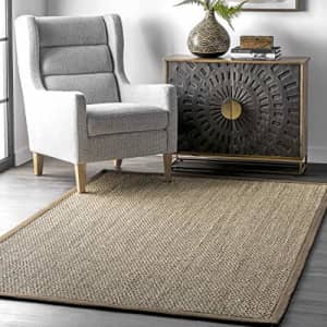 nuLOOM Elijah Natural Seagrass Farmhouse Area Rug, 3' x 5', Brown for $63 nuLOOM Elijah Natural Seagrass Farmhouse Area Rug, 3' x 5', Brown for $63