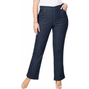 Just My Size Women's Plus 4-Pocket Bootcut Jeans for $18 in cart Just My Size Women's Plus 4-Pocket Bootcut Jeans for $18 in cart