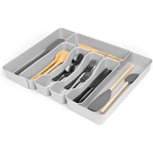 Spectrum Hexa 5-Divider Expandable Silverware Tray for $10 Spectrum Hexa 5-Divider Expandable Silverware Tray for $10
