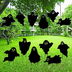 Firegodzr Ghost Silhouette Yard Sticks 6-Pack for $8 Firegodzr Ghost Silhouette Yard Sticks 6-Pack for $8