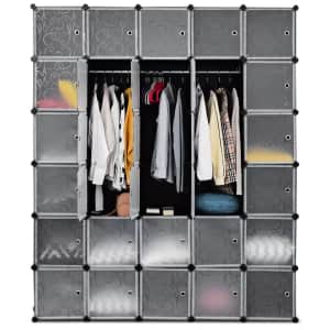 Costway DIY 30-Cube Portable Closet Storage Organizer for $146
