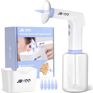 Jbhoo Earwax Removal Electric Irrigation Cleaner for $40