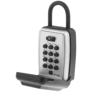 Master Lock Portable Push Button Lock Box for $31 Master Lock Portable Push Button Lock Box for $31