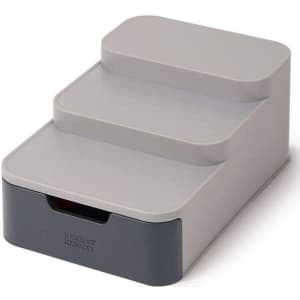 Joseph Joseph CupboardStore Compact Tiered Organizer w/ Drawer for $10 Joseph Joseph CupboardStore Compact Tiered Organizer w/ Drawer for $10