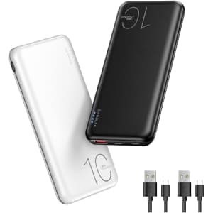 Kuulaa 10,000mAh USB-C Power Bank 2-Pack for $18 Kuulaa 10,000mAh USB-C Power Bank 2-Pack for $18