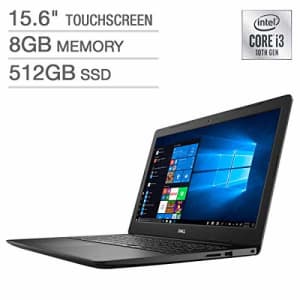 2020 Newest Dell 15.6" FHD Touchscreen Laptop, 10th Gen. Intel i3-1005G1 Processor up to 3.40GHz, for $695