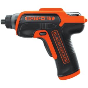 Black + Decker 4V MAX Cordless Screwdriver w/ Bit Storage for $19 Black + Decker 4V MAX Cordless Screwdriver w/ Bit Storage for $19