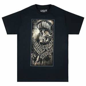 Metal Mulisha Men's Pray Tee Shirt Navy, Small for $14