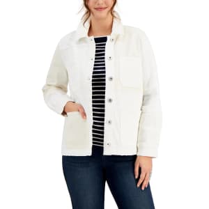 Style & Co. Women's Cambridge Chore Jacket for $16