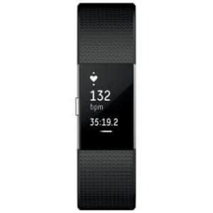 Fitbit Charge 2 Heart Rate + Fitness Wristband, Black, Small (International Version) for $195