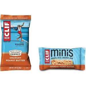 Clif Bar Full Size & Mini Energy Bars Assortment Pack for $13 via Sub & Save Clif Bar Full Size & Mini Energy Bars Assortment Pack for $13 via Sub & Save