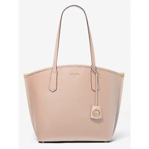 Michael Michael Kors Jane Large Pebbled Leather Tote Bag for $79