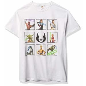 Star Wars Men's T-Shirt, WHITE, xx-large for $18 Star Wars Men's T-Shirt, WHITE, xx-large for $18