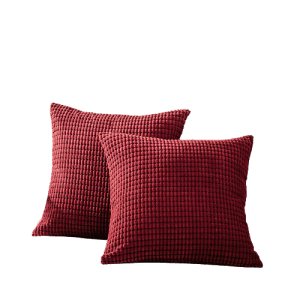 CaliTime Corduroy Throw Pillow Cover 2-Pack for $6 CaliTime Corduroy Throw Pillow Cover 2-Pack for $6