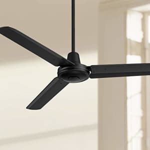 Casa Vieja 52" Plaza DC Modern Industrial Farmhouse 3 Blade Indoor Outdoor Ceiling Fan with Remote Control for $200