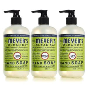 Mrs. Meyer's 12.5-oz. Clean Day Hand Soap 3-Pack for $9.30 via Sub & Save