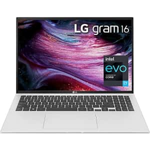 LG Gram Ultra-Lightweight Laptop, Evo i7-1165G7, 16" WQXGA (2560 x 1600) IPS 16:10 Display, DCI-P3 for $1,160