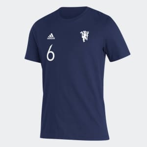 adidas Men's Manchester United Player T-Shirt for $18 adidas Men's Manchester United Player T-Shirt for $18