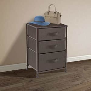 Sorbus Nightstand with 3 Drawers - Bedside Furniture & Accent End Table Chest for Home, Bedroom for $42 Sorbus Nightstand with 3 Drawers - Bedside Furniture & Accent End Table Chest for Home, Bedroom for $42