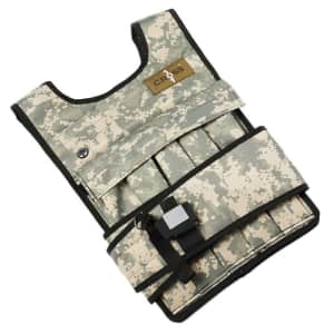 Cross101 Adjustable Weighted Vest for $36