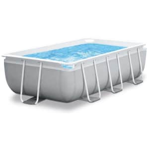 157" x 79" Above Ground Prism Frame Rectangular Swimming Pool Set with Filter Pump for $699 157" x 79" Above Ground Prism Frame Rectangular Swimming Pool Set with Filter Pump for $699