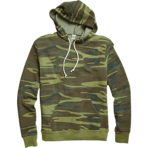 Alternative Apparel Men's Challenger Eco Fleece Hoodie Pullover for $20