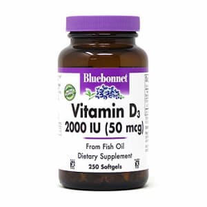 Bluebonnet Nutrition Vitamin D3 2000 IU50 mcg High Potency Immune Support, High Absorption for $17 Bluebonnet Nutrition Vitamin D3 2000 IU50 mcg High Potency Immune Support, High Absorption for $17