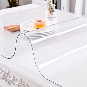 Vevor 42" x 60" PVC Table Protector for $24