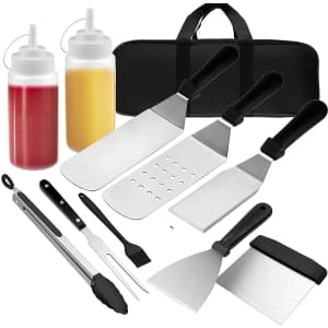 Dopkuss Stainless Steel Griddle Accessories Kit for $16 Dopkuss Stainless Steel Griddle Accessories Kit for $16