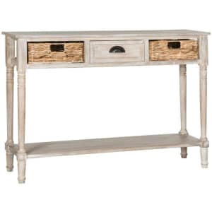 Safavieh Home Collection Christa 3-Drawer Storage Console Table for $159 Safavieh Home Collection Christa 3-Drawer Storage Console Table for $159