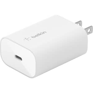 Belkin 25W Power Delivery USB-C PPS Wall Charger for $16