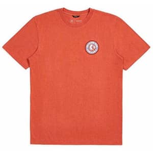 Brixton Men's Rival II Standard FIT Short Sleeve T-Shirt, Picante, S for $28 Brixton Men's Rival II Standard FIT Short Sleeve T-Shirt, Picante, S for $28