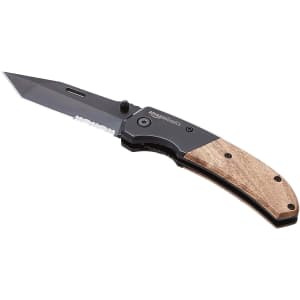 Amazon Basics Tactical Folding Pocket Knife for $15