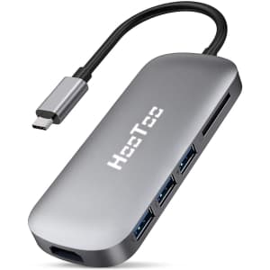 HooToo USB Type-C 6-in-1 Hub Adapter for $24 HooToo USB Type-C 6-in-1 Hub Adapter for $24