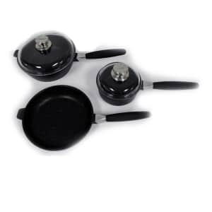BergHOFF EuroCAST 5-Piece Starter Pan Set for $127 BergHOFF EuroCAST 5-Piece Starter Pan Set for $127