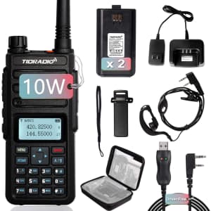 Tidradio H6 Two-Way Ham Radio with 2 Batteries for $49 Tidradio H6 Two-Way Ham Radio with 2 Batteries for $49