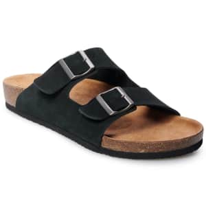 Sonoma Men's Willie Leather Sandals for $17 Sonoma Men's Willie Leather Sandals for $17