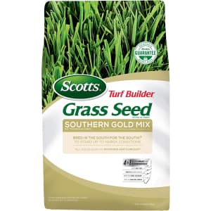 Scotts Turf Builder Grass Seed Southern Gold Mix 40-lb. Bag for $66