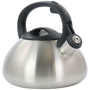 Mr. Coffee Harpwell 1.8-Quart Stainless Steel Whistling Tea Kettle for $18 Mr. Coffee Harpwell 1.8-Quart Stainless Steel Whistling Tea Kettle for $18