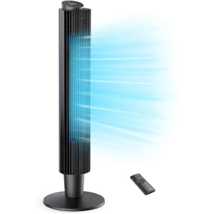 TaoTronics Adjustable Oscillating Tower Fan for $38