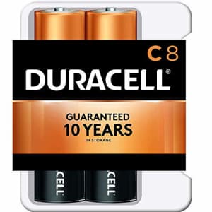 Duracell - CopperTop C Alkaline Batteries with recloseable package - long lasting, all-purpose C for $25