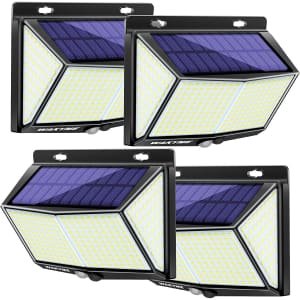 Wakyme LED Solar Wall Light 4-Pack for $27 Wakyme LED Solar Wall Light 4-Pack for $27