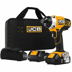JCB Tools - JCB 20V Impact Drill Driver - Includes 2 x 2.0Ah Battery - 2.4A Charger (JCB-20ID-2) for $78 JCB Tools - JCB 20V Impact Drill Driver - Includes 2 x 2.0Ah Battery - 2.4A Charger (JCB-20ID-2) for $78