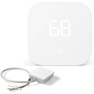 Amazon Smart Thermostat w/ C-Wire Power Adapter for $57 w/ Prime