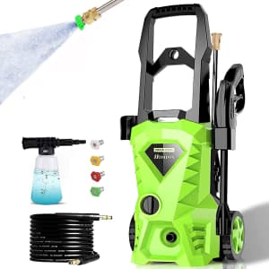 Homdox 1,500 PSI Electric Pressure Washer for $167 Homdox 1,500 PSI Electric Pressure Washer for $167