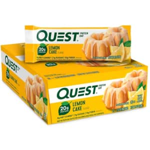 Quest Nutrition Protein Bar 12-Count: 2 for $36 via Sub & Save