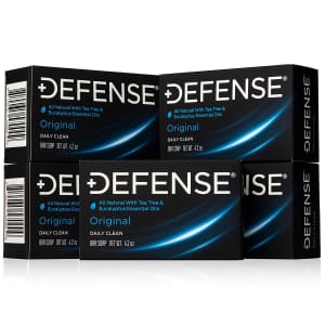 Defense Soap 4.2-oz. Tea Tree Soap 5-Pack for $28 via Sub & Save Defense Soap 4.2-oz. Tea Tree Soap 5-Pack for $28 via Sub & Save