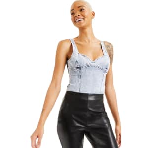 Culpos X Inc Women's Jean Bodysuit for $27 Culpos X Inc Women's Jean Bodysuit for $27