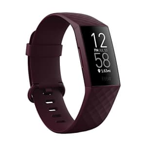 Fitbit Charge 4 Fitness and Activity Tracker with Built-in GPS, Heart Rate, Sleep & Swim Tracking, for $230