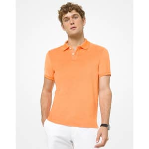 Michael Kors Men's Terry Polo Shirt for $44 Michael Kors Men's Terry Polo Shirt for $44